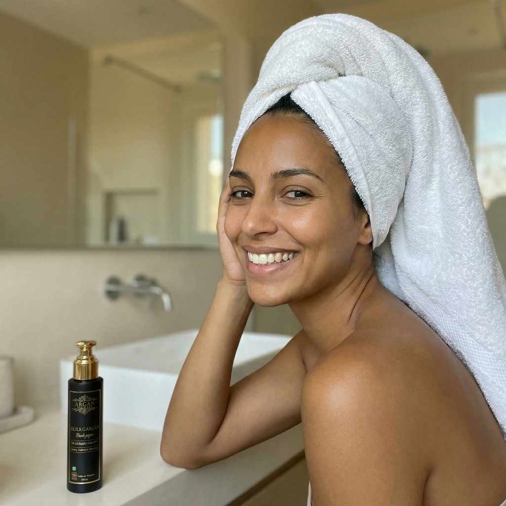 Enveloppez dans une serviette chaude